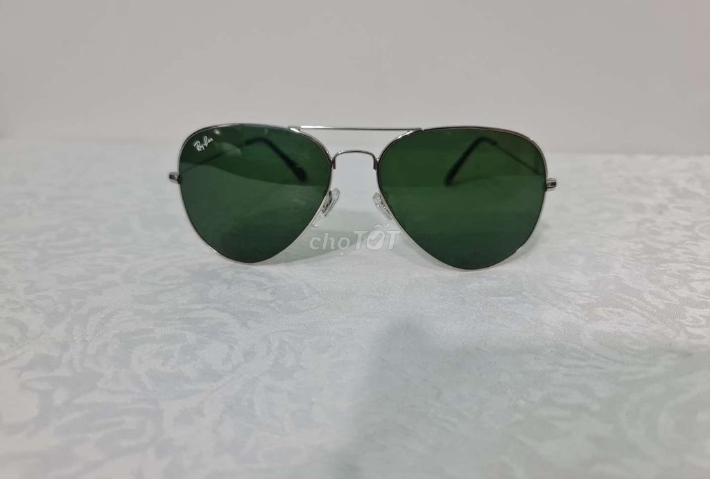 Rayban inox mắt xanh