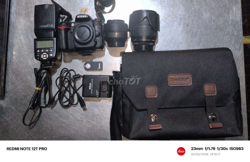 Máy ảnh Nikon D7000 + Lens. Mua bán Máy ảnh, Máy quay tại Quận Sơn Trà Đà Nẵng được đăng bởi Your Name hình 1