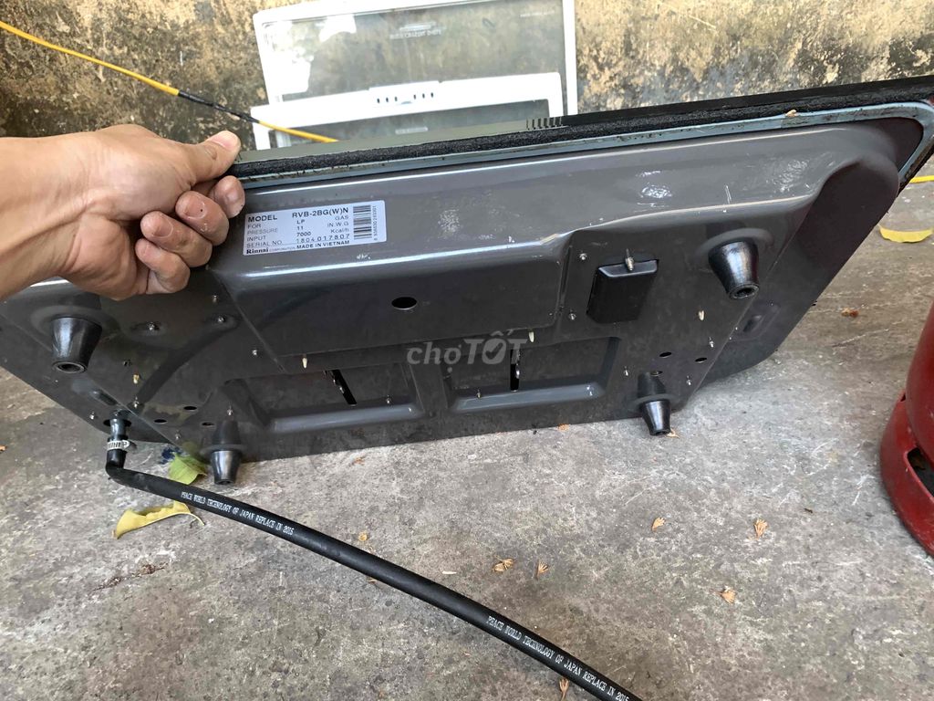 Bếp gas âm Rinnai RVB-2BG(W)N 90%. Mua bán Bếp, lò, đồ điện nhà bếp tại Quận 6 Tp Hồ Chí Minh được đăng bởi HỒNG SANG hình 3