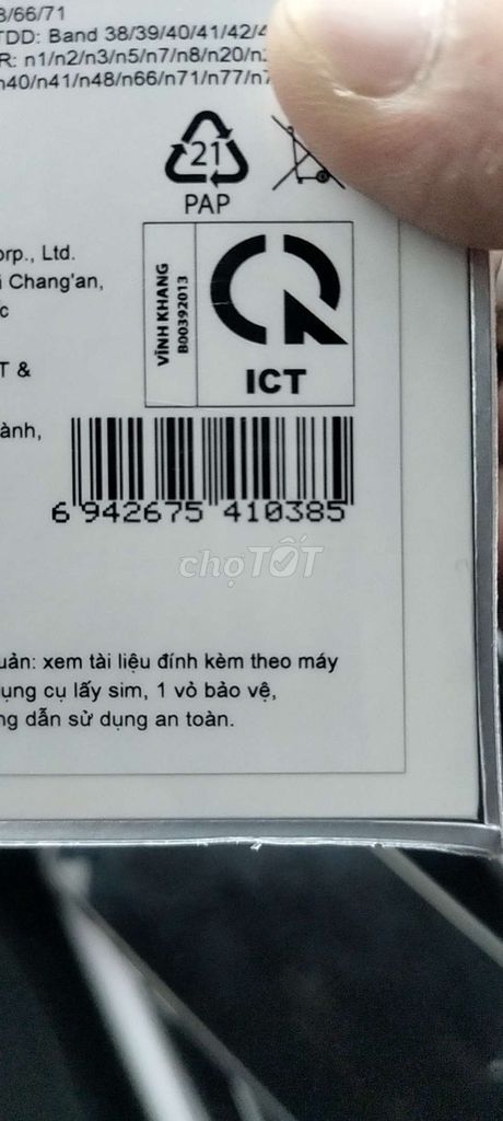 Oppo Reno16 F 5G 8GB/256GB. Mua bán Điện thoại tại Quận 12 Tp Hồ Chí Minh được đăng bởi Hoàng Nam hình 1