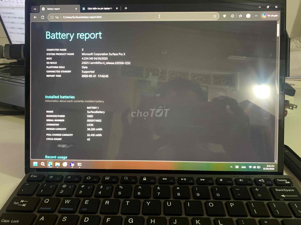 Microsoft Surface Pro X 8GB/512GB Đen. Mua bán Máy tính bảng tại Thành phố Thủ Đức Tp Hồ Chí Minh được đăng bởi cuong hình 1