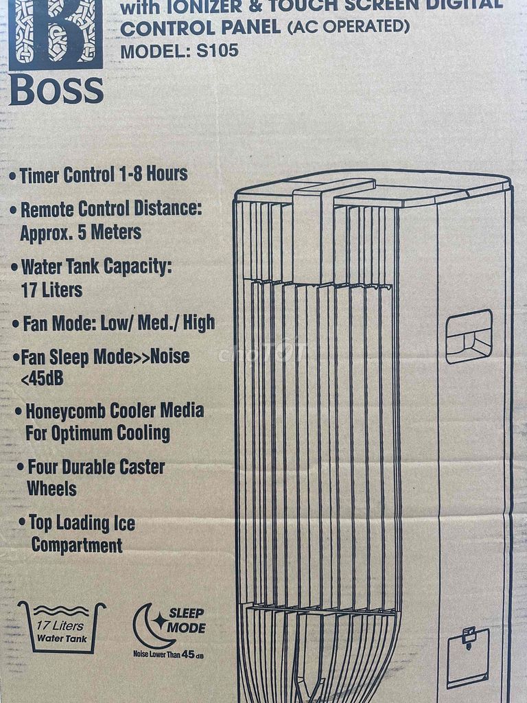 Quạt điều hòa Boss S105. Mua bán Quạt tại Huyện Trảng Bom Đồng Nai được đăng bởi Huy hình 1
