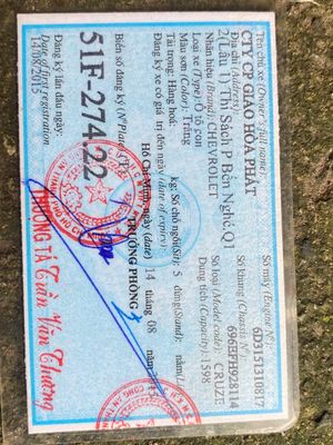 Chevrolet Cruze 2015 LS 1.6 MT - 300000 km. Mua bán Ô tô tại Quận 12 Tp Hồ Chí Minh được đăng bởi Nga