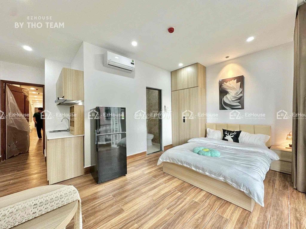 🔥CĂN HỘ STUDIO 1PN BAN CÔNG 30m2 THANG MÁY FULL NỘI THẤT TÂN BÌNH - ảnh 4