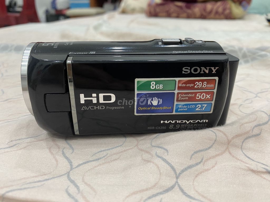 Máy quay phim sony hdr-cx290e. Mua bán Máy ảnh, Máy quay tại Quận Gò Vấp Tp Hồ Chí Minh được đăng bởi Nguyễn Mai Sinh hình 2