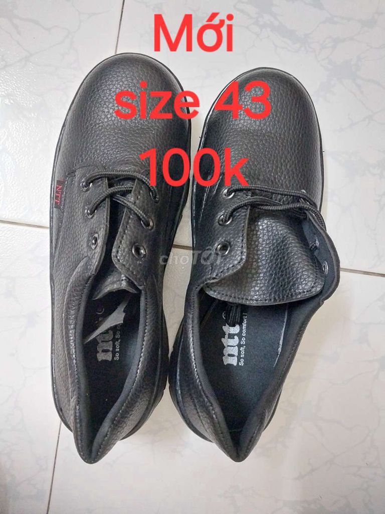 giày bảo hộ Mới size 43. Mua bán Giày dép tại Quận Phú Nhuận Tp Hồ Chí Minh được đăng bởi van la hình 1