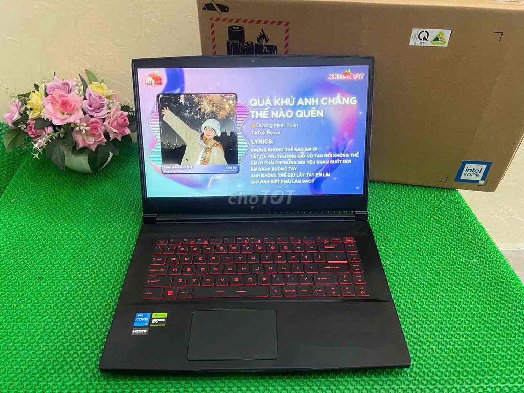 Bán Gấp Msi i5 12450h 3050 màn 15,6 145hz Giá Rẻ