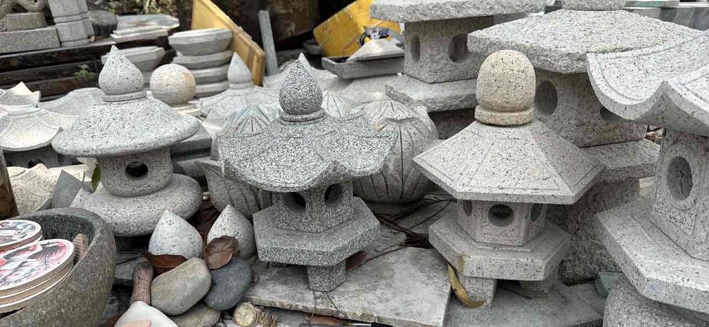 Đèn đá sân vườn Đá tự nhiên. Mua bán Cây cảnh, đồ trang trí tại Thị xã Phú Mỹ Bà Rịa - Vũng Tàu được đăng bởi Cơ sở đá mỹ nghệ hình 1