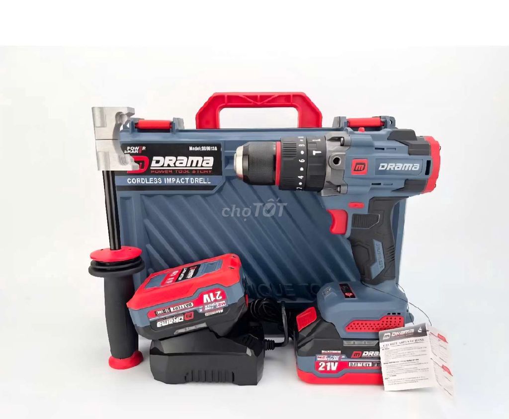 Máy khoan pin Drama Cordless Impact Drill. Mua bán Đồ chuyên dụng, Giống nuôi trồng tại Quận Liên Chiểu Đà Nẵng được đăng bởi Lâm Hải hình 1