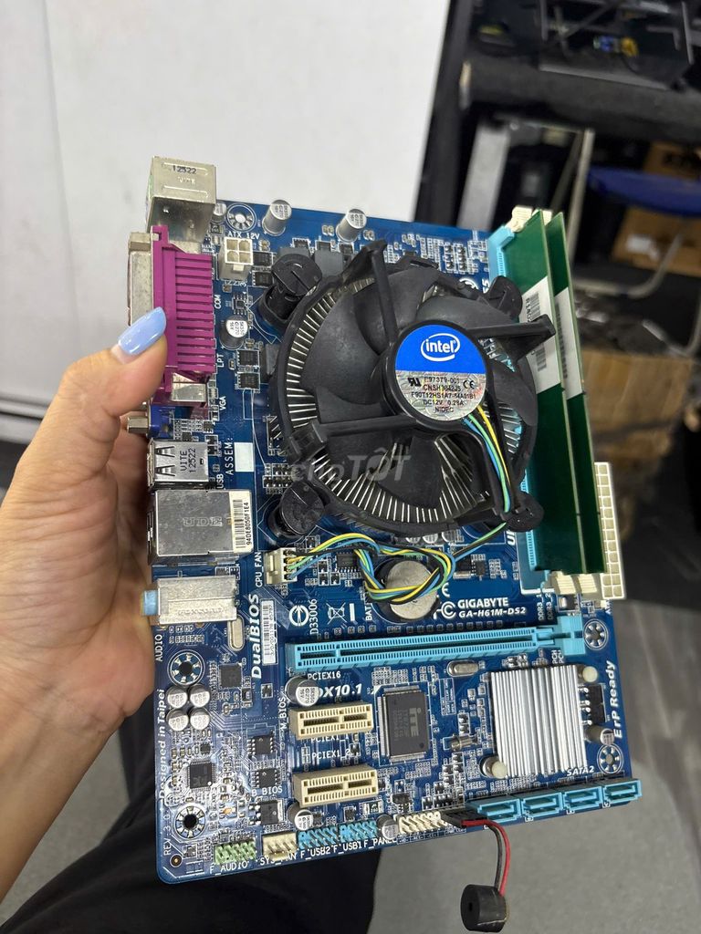 MAIN H61 HÃNG THÁO MÁY CHẠY KHỎE ỔN ĐỊNH. Mua bán Linh kiện (RAM, Card...) tại Quận Gò Vấp Tp Hồ Chí Minh được đăng bởi ngọc trang hình 1