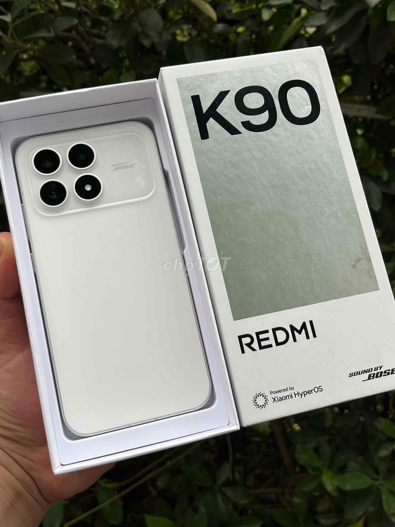 Xiaomi Redmi K90 12/256GB Trắng Fullbox. Mua bán Điện thoại tại Thành phố Nam Định Nam Định được đăng bởi Trí Dũng Store hình 1