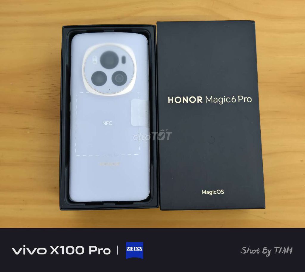 Honor Magic 6 Pro 12GB|256GB tím lưng da 99% có gl