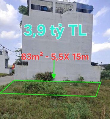 Plot of land 83 m² · Đường Nguyễn Thị Tú