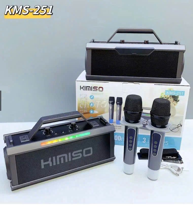 Loa Bluetooth KIMISO KMS-251. Mua bán Tivi, Âm thanh tại Huyện Lai Vung Đồng Tháp được đăng bởi Thiện Minh hình 1