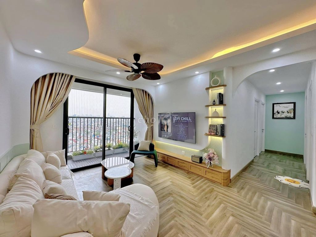 Cho thuê CH Akari City,Bình Tân,DT: 55m2-2PN-Full NT view đẹp thoáng