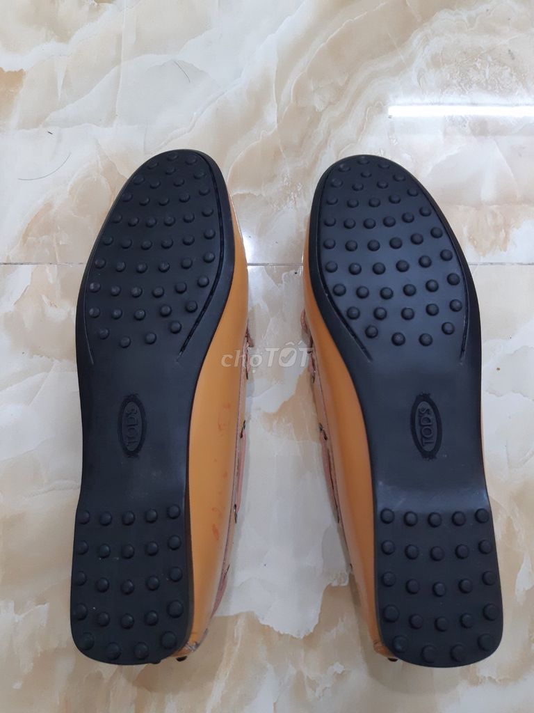 Giày bệt da nữ số 9 chính hãng TOD’S của Italy mới