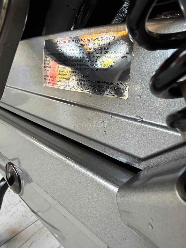 SIRIUS RC 2021. Zin Cọp - Cực Êm - Rất Đẹp - BS 68. Mua bán Xe máy tại Thành phố Rạch Giá Kiên Giang được đăng bởi XE MÁY CŨ TÂN 128 hình 9