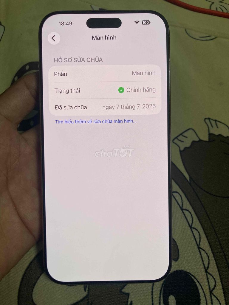iPhone 16 Pro Max 256GB Vàng. Mua bán Điện thoại tại Huyện Hóc Môn Tp Hồ Chí Minh được đăng bởi trịnh quốc nam hình 1