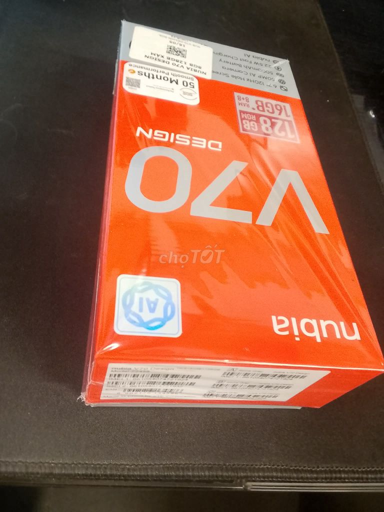 Nubia V70 Design 8GB/128GB Xám. Mua bán Điện thoại tại Quận 12 Tp Hồ Chí Minh được đăng bởi Nguyễn Đạt hình 1