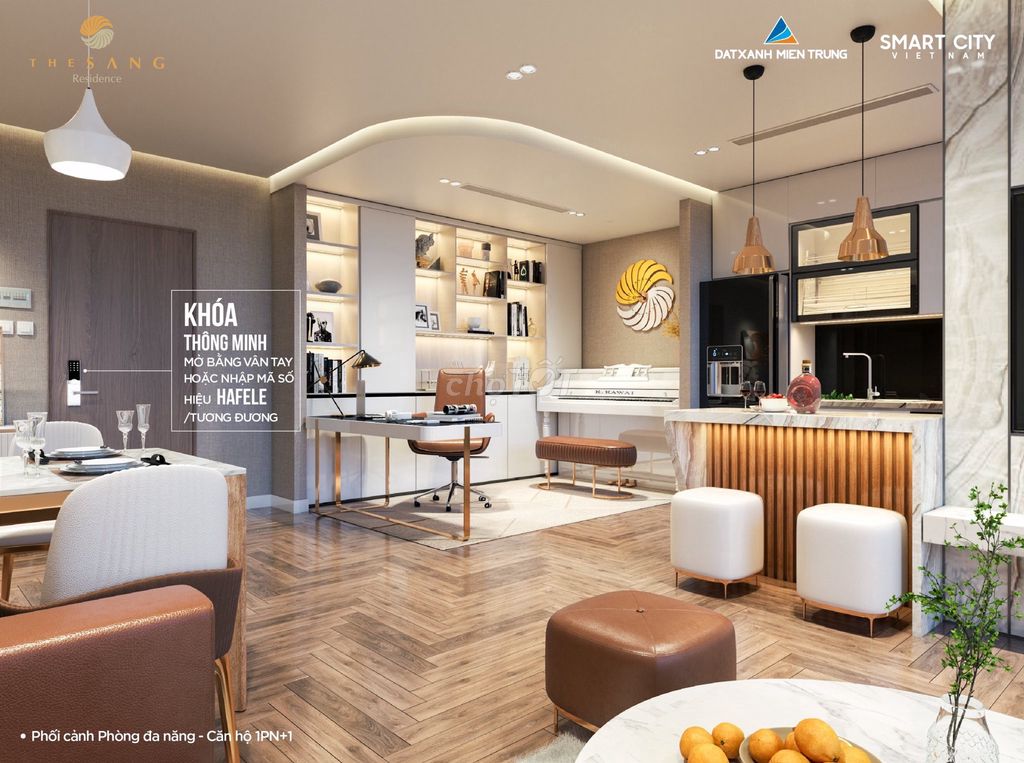 Chuyển nhượng căn hộ 1PN tầng 16 dự án The Sang Residence Đà Nẵng