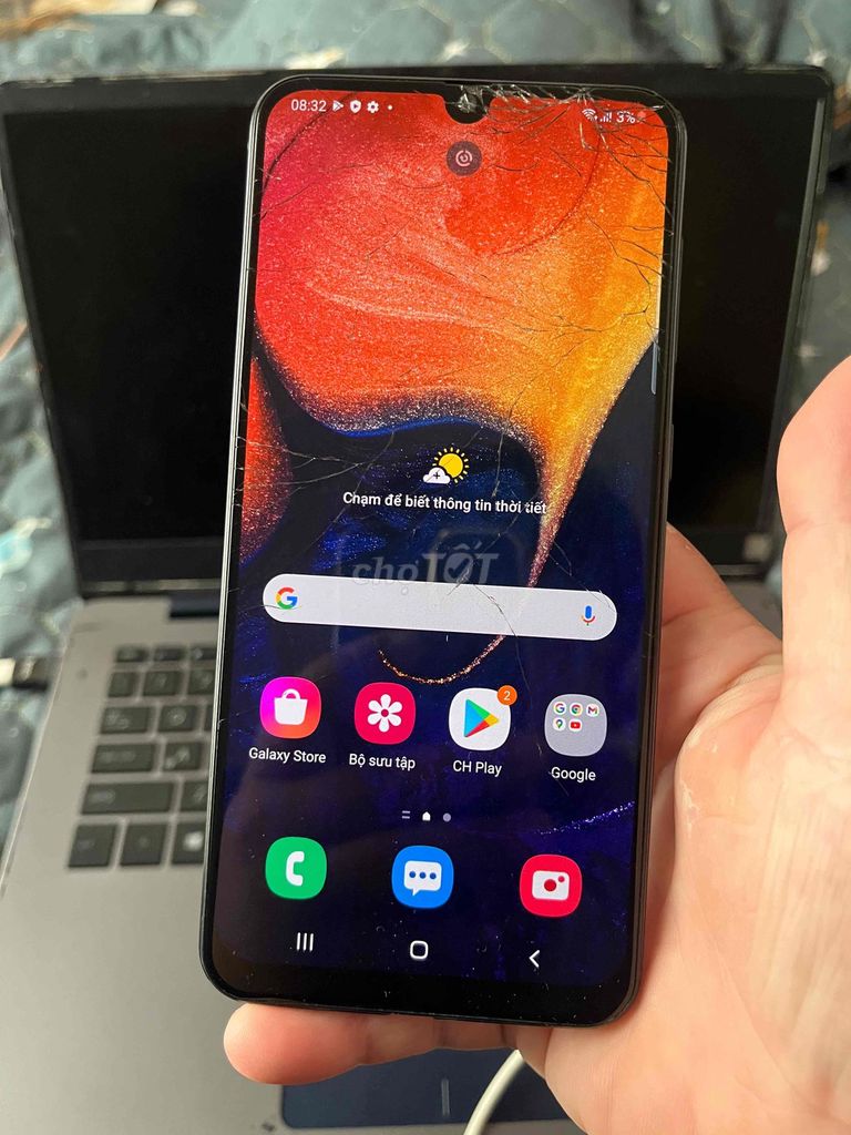 Samsung A50 Vỡ kính. Mua bán Điện thoại tại Quận Long Biên Hà Nội được đăng bởi Annie Phạm hình 1