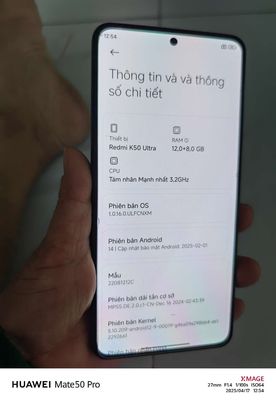 Mi 12T pro(k50ultra chip 8gen1 plus) 12/256. Mua bán Điện thoại tại Quận Phú Nhuận Tp Hồ Chí Minh được đăng bởi Hà My