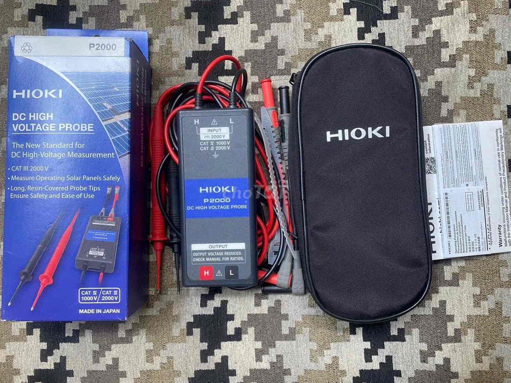Que đo cao áp Hioki P2000 Nhật Bản. Mua bán Đồ chuyên dụng, Giống nuôi trồng tại Quận 11 Tp Hồ Chí Minh được đăng bởi Thiện hình 1