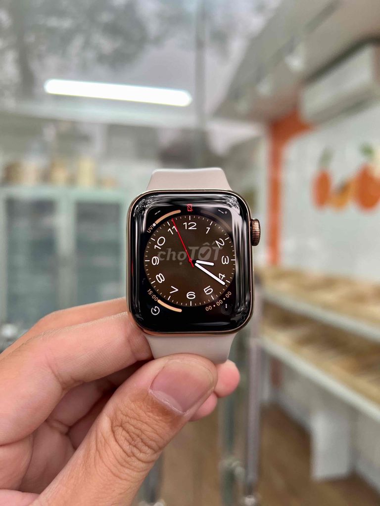 🍎 Apple Watch Series 4 40mm Thép Gold eSIM LTE