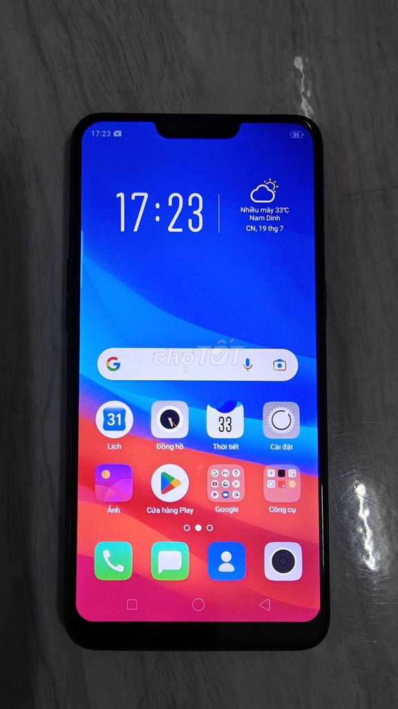 OPPO A3s 3GB/32GB Đen Like New. Mua bán Điện thoại tại Thành phố Nam Định Nam Định được đăng bởi Hoàng Việt  hình 1