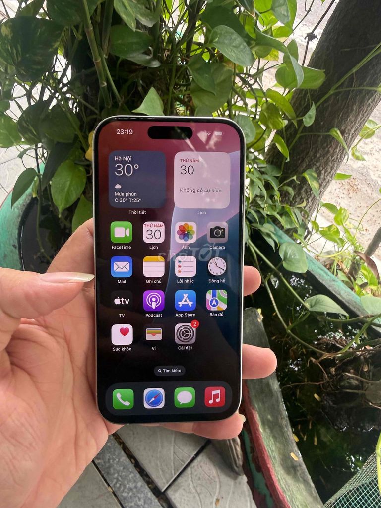 iPhone 15 Pro 128GB Trắng. Mua bán Điện thoại tại Quận Ngũ Hành Sơn Đà Nẵng được đăng bởi Khải Trần hình 1