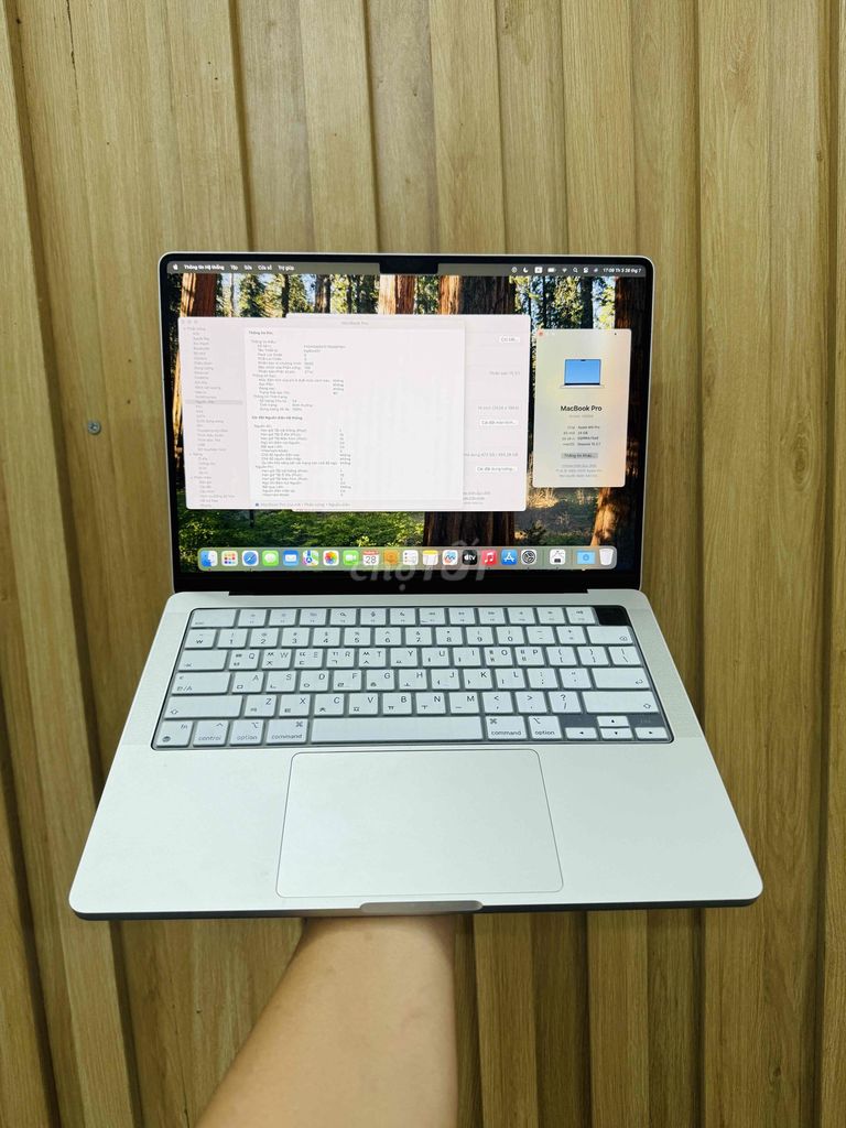 Apple Macbook Pro M4 24GB/512GB Bạc. Mua bán Laptop tại Quận Đống Đa Hà Nội được đăng bởi  Đức Mobile hình 1