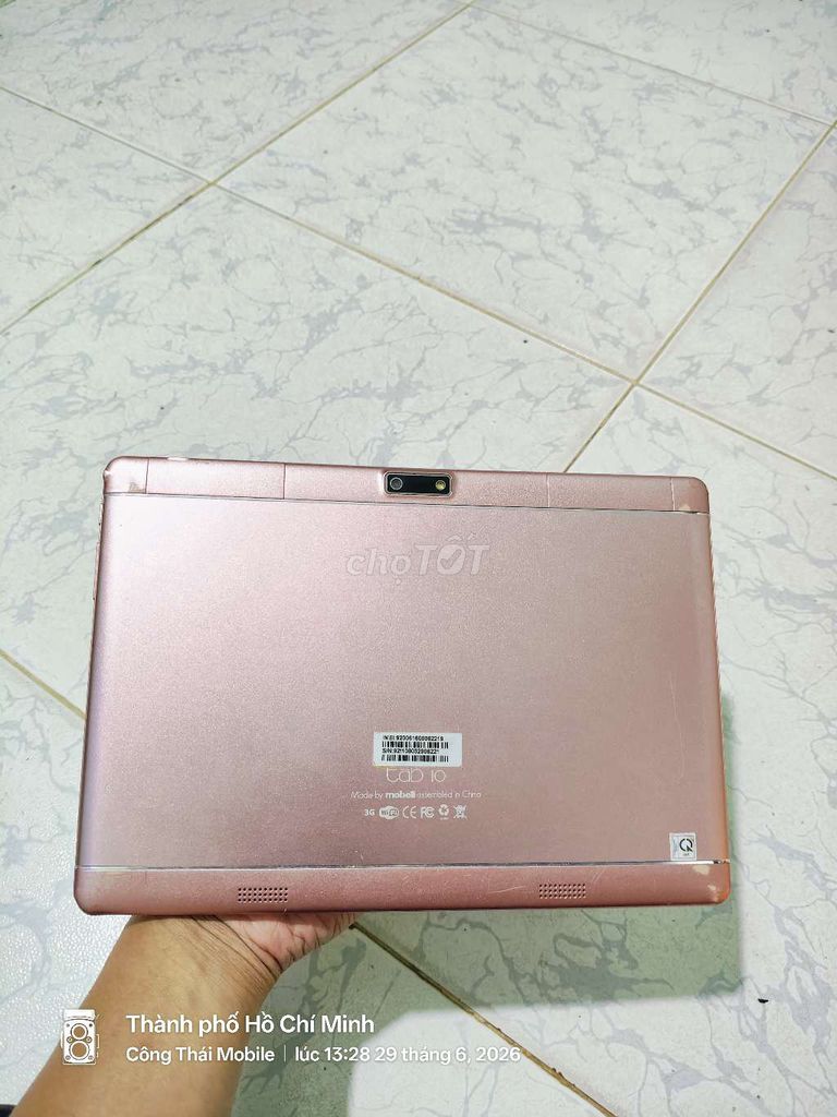 Samsung Tab 10 2.55GB/16GB Hồng. Mua bán Máy tính bảng tại Huyện Vĩnh Cửu Đồng Nai được đăng bởi thái  hình 1