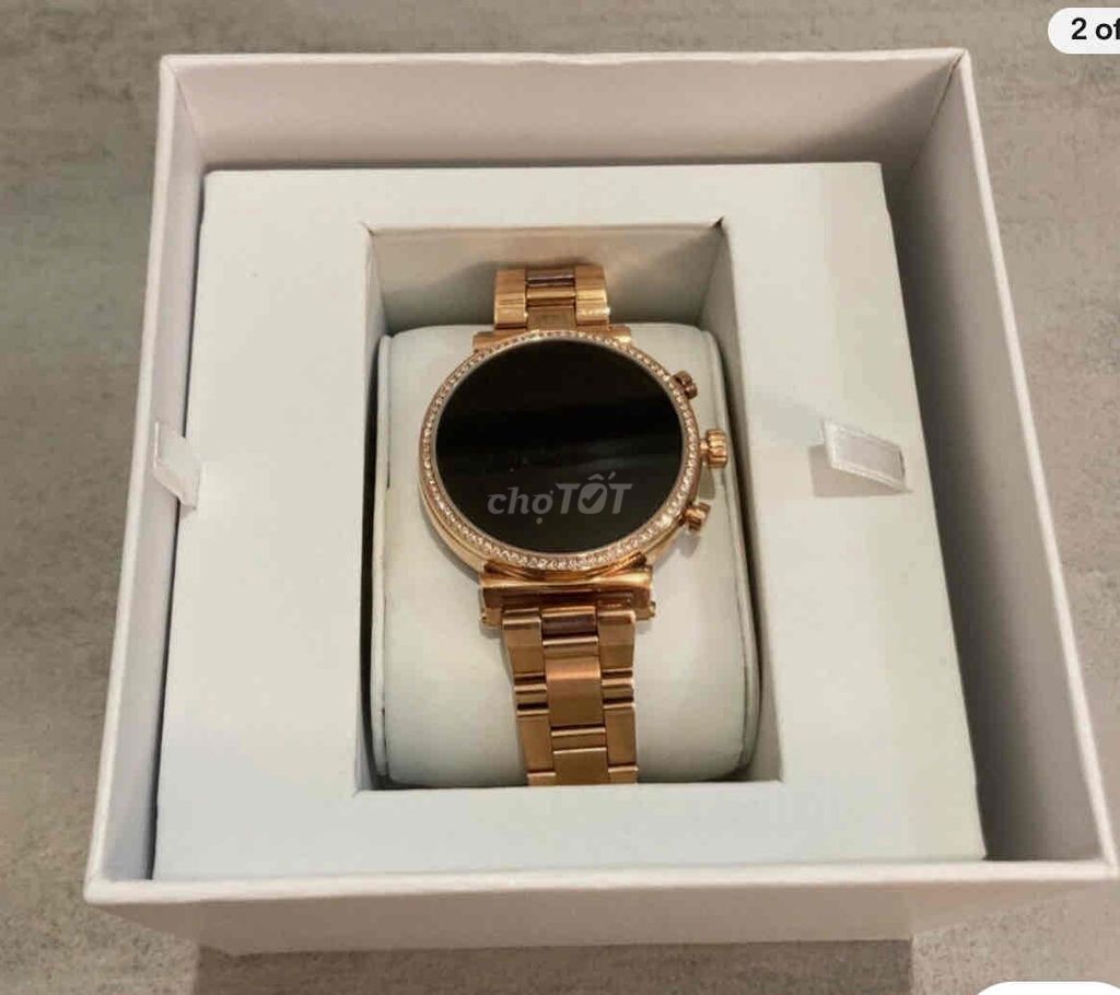 Pass đồng hồ thông minh nữ Michael Kors rose gold. Mua bán Thiết bị đeo thông minh tại Quận Tân Bình Tp Hồ Chí Minh được đăng bởi Phuong Nguyen hình 1