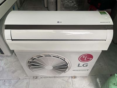 Máy lạnh LG inverter 1.5HP mới 85% BH 6 tháng
