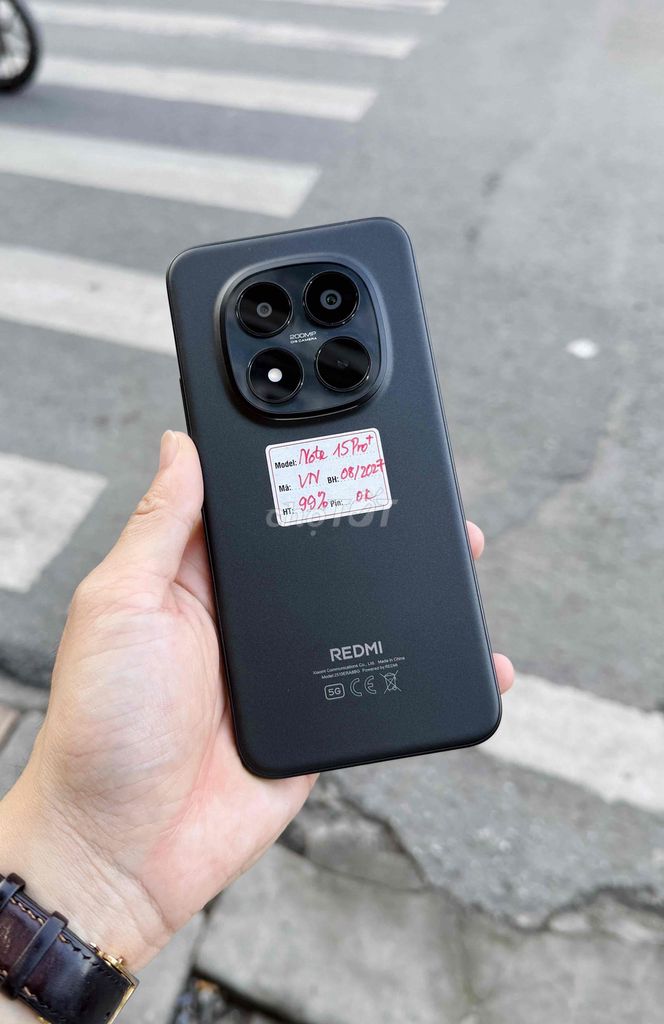 Xiaomi Redmi Note 15Pro+ 512GB Đen bh 08/2027. Mua bán Điện thoại tại Quận Đống Đa Hà Nội được đăng bởi Lâm Bảo Tuyên hình 1