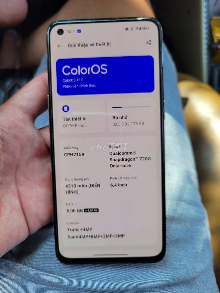 OPPO Reno 5 128GB Đa sắc. Mua bán Điện thoại tại Quận 7 Tp Hồ Chí Minh được đăng bởi Lap hình 1