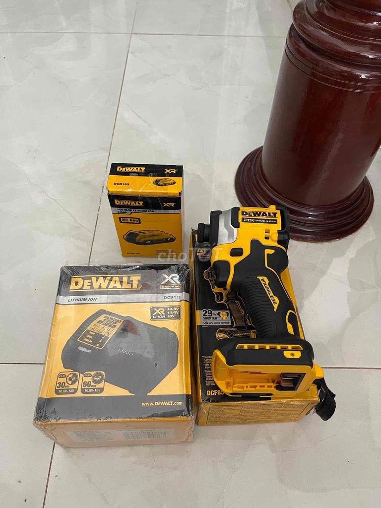 Máy khoan vặn vít Dewalt DCF850 Mới 100%. Mua bán Đồ chuyên dụng, Giống nuôi trồng tại Huyện Lấp Vò Đồng Tháp được đăng bởi Sang Vi Tính  hình 1
