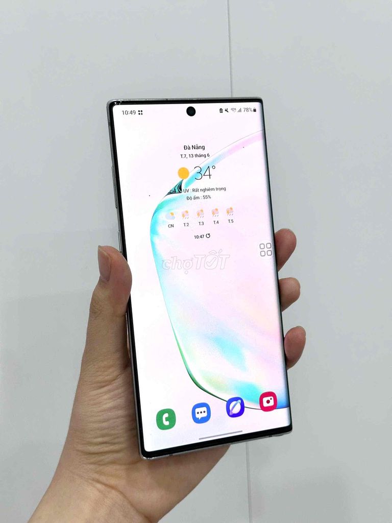 Samsung Note 10 Plus 12GB/256GB. Mua bán Điện thoại tại Quận Sơn Trà Đà Nẵng được đăng bởi Scoot hình 1