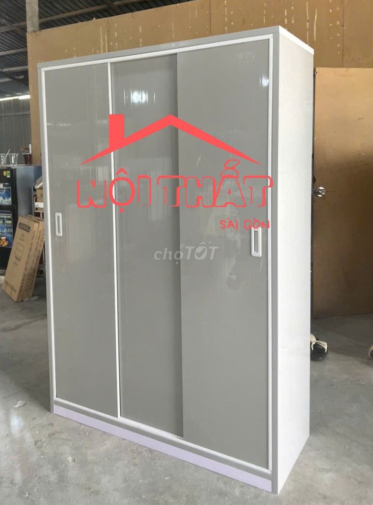Tủ quần áo nhựa cửa lùa 1m8x1m23 Mới. Mua bán Tủ, kệ gia đình tại Huyện Nhà Bè Tp Hồ Chí Minh được đăng bởi Nội thất giá xưởng hình 1