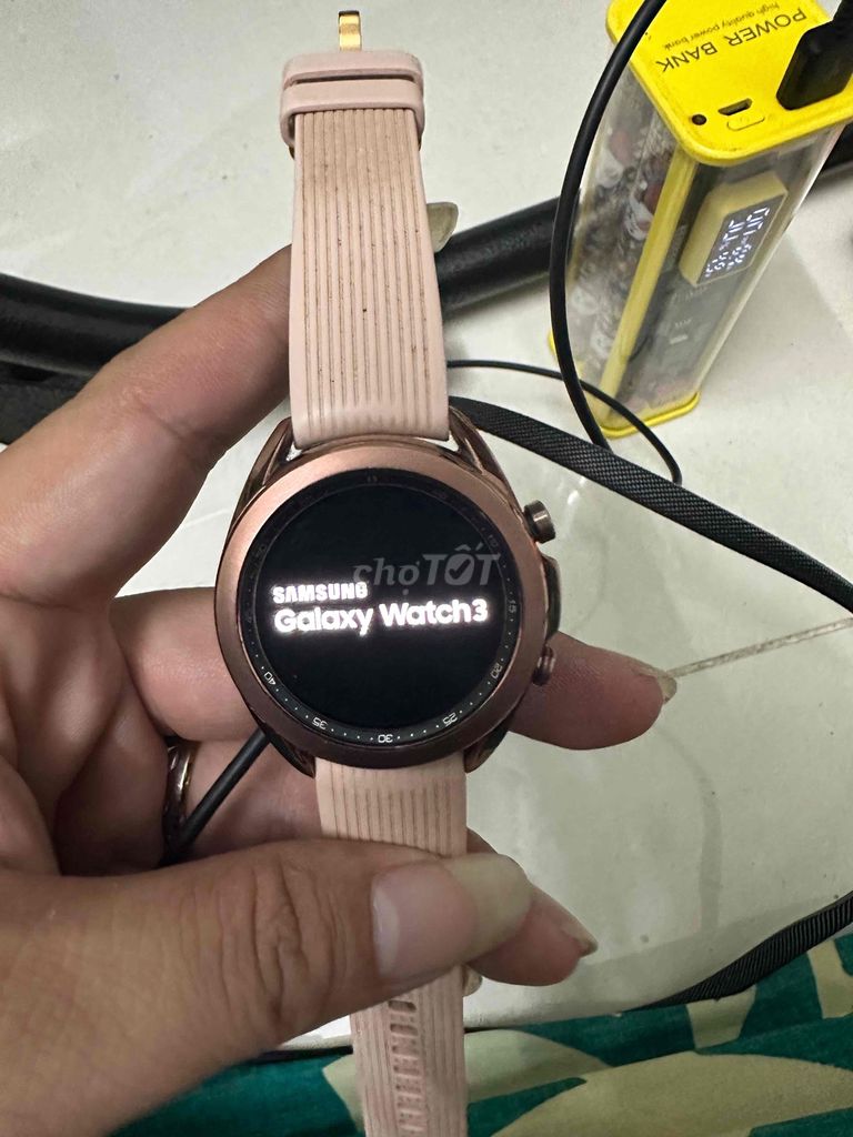 Samsung Galaxy Watch 3 size 44mm dây sạc zin. Mua bán Thiết bị đeo thông minh tại Thành phố Thủ Đức Tp Hồ Chí Minh được đăng bởi bin  hình 1