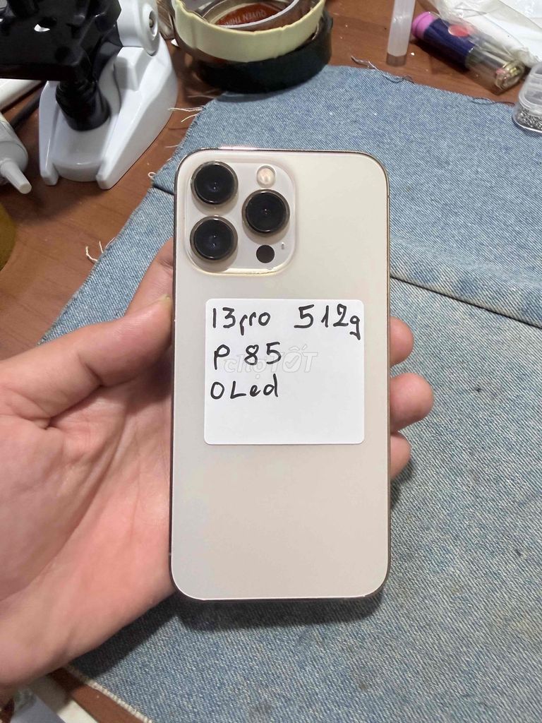 Apple iPhone 13 Pro 512GB Vàng. Mua bán Điện thoại tại Huyện Tân Phước Tiền Giang được đăng bởi Le Duy Hong Duc hình 1