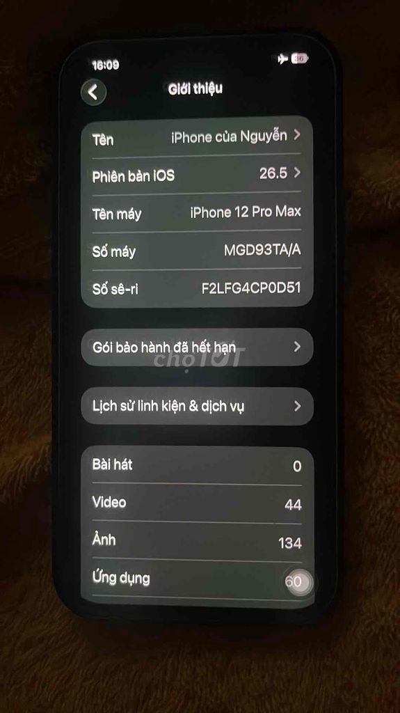 iPhone 12 Pro Max 128GB Xanh Đã sử dụng. Mua bán Điện thoại tại Huyện Trảng Bom Đồng Nai được đăng bởi nguyễn mạnh hình 1