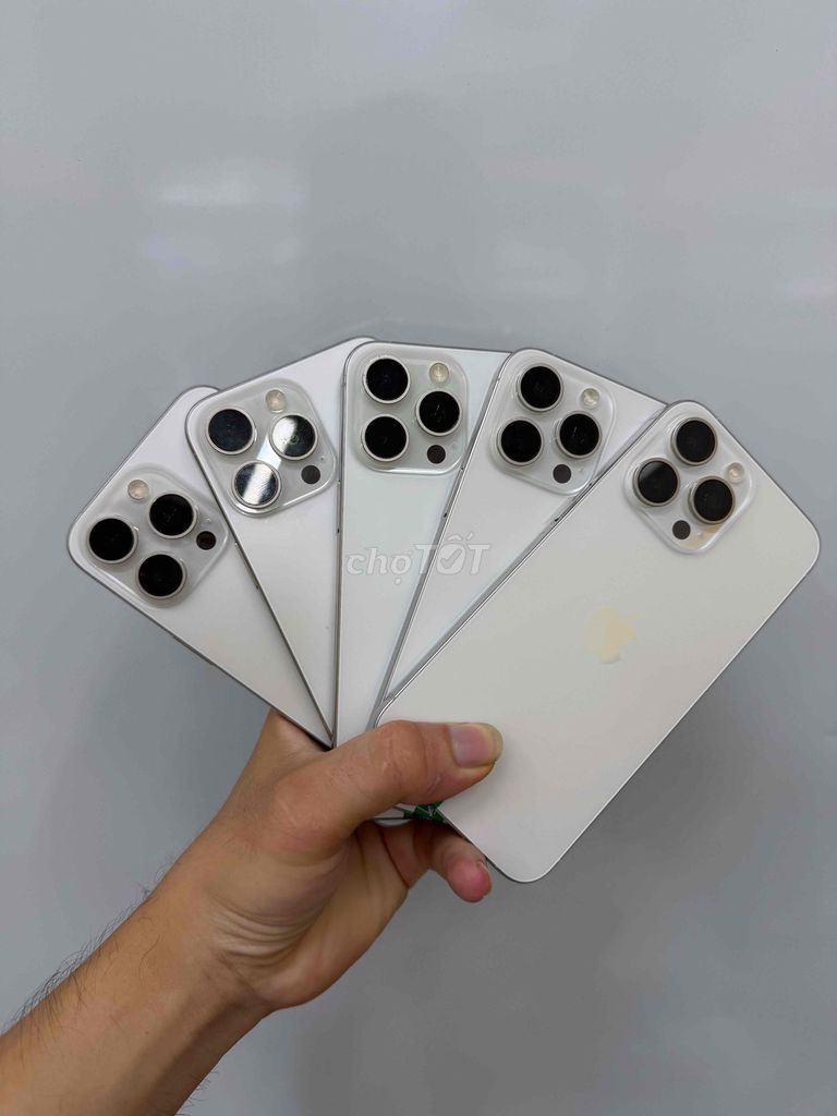 iPhone 15 Pro Max 256GB Trắng. Mua bán Điện thoại tại Huyện Việt Yên Bắc Giang được đăng bởi Nguyễn Văn Đạt hình 1