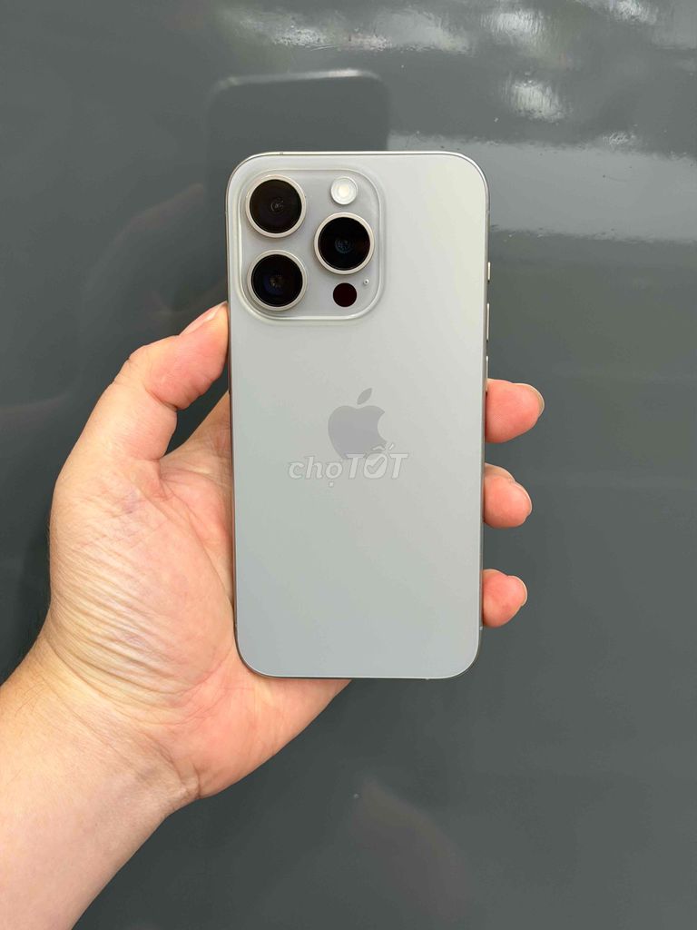 iPhone 15 Pro 128GB Natural Vn Pin 86 zin đẹp 9282. Mua bán Điện thoại tại Quận Ninh Kiều Cần Thơ được đăng bởi Quý Mobile Cần thơ hình 1