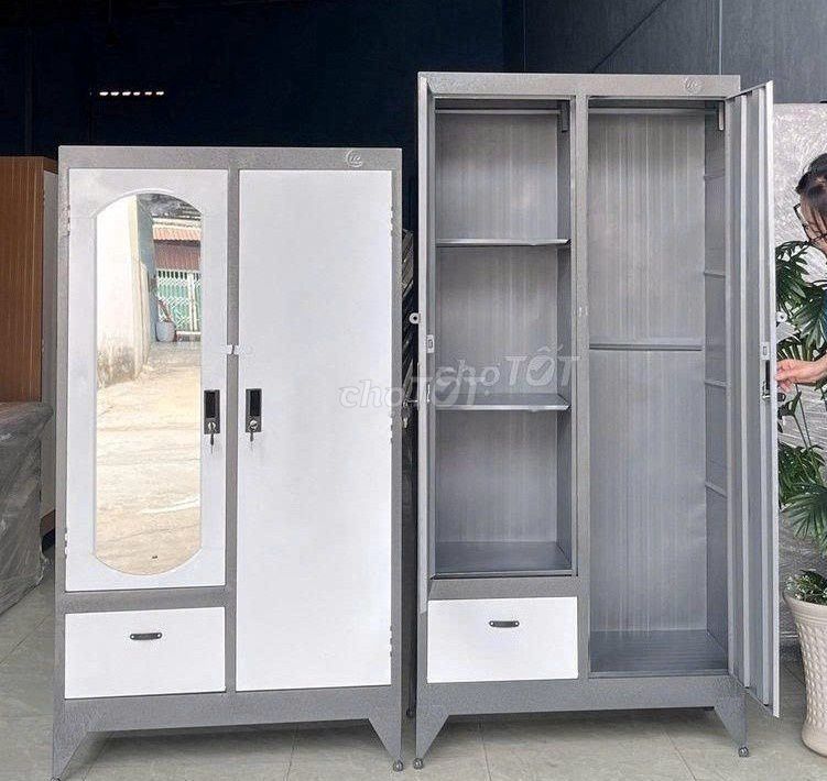 TỦ QUẦN ÁO - TỦ SẮT - TỦ SẮT RẺ - TỦ SẮT GIÁ TỐT. Mua bán Tủ, kệ gia đình tại Quận 1 Tp Hồ Chí Minh được đăng bởi Tổng Kho Nội Thất Sài Gòn hình 1
