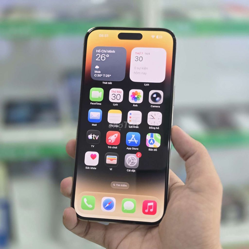 🪙 iPhone 14 Pro Max 256GB Vàng - Góp No Xau. Mua bán Điện thoại tại Quận Ngô Quyền Hải Phòng được đăng bởi TRAN SONG HA hình 1