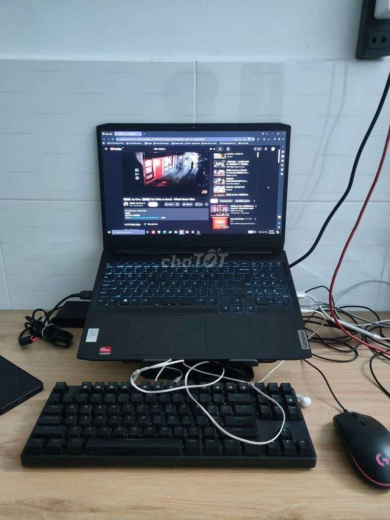 Lenovo ideapad gaming 3.R7 5800H / RTX 3050 / 16GB. Mua bán Laptop tại Quận 12 Tp Hồ Chí Minh được đăng bởi Tri Star hình 1