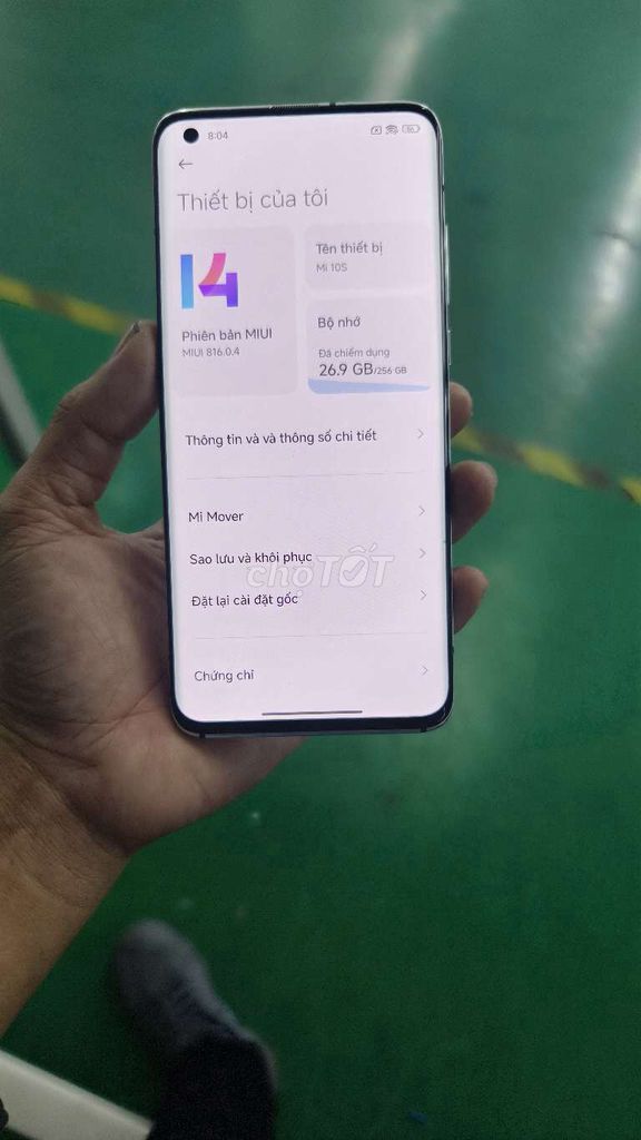 Xiaomi Mi 10S 8GB/256GB Trắng. Mua bán Điện thoại tại Thành phố Thủ Đức Tp Hồ Chí Minh được đăng bởi hoàng thạch hình 1