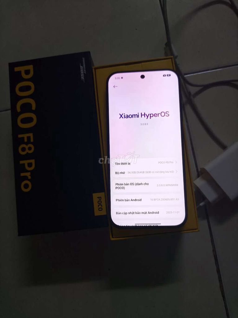 POCO F8 Pro 12GB/256GB Đen. Mua bán Điện thoại tại Huyện Hóc Môn Tp Hồ Chí Minh được đăng bởi Tuấn Đồ Dõm hình 1