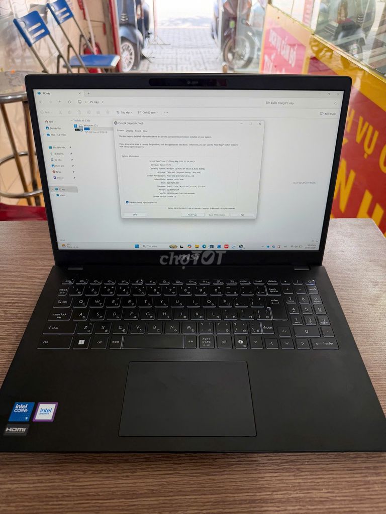 MSI Modern 15 H C2RMG i9 32GB 1TB SSD 15.6 inch. Mua bán Laptop tại Quận 7 Tp Hồ Chí Minh được đăng bởi Quang Vũ hình 1